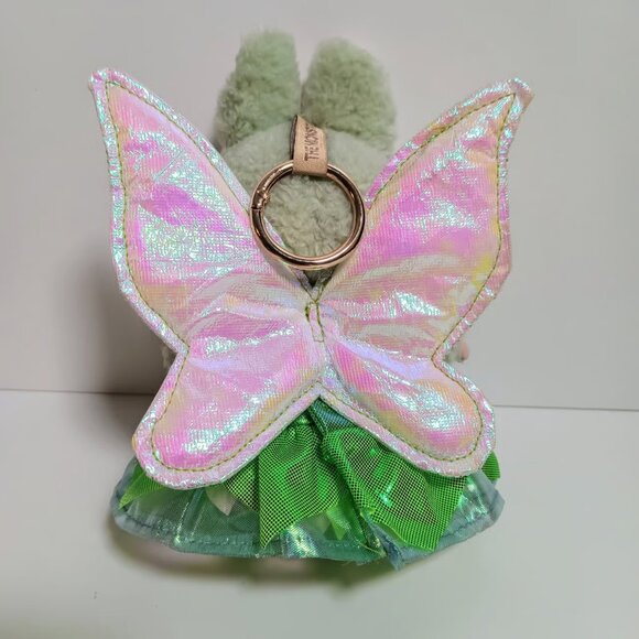 Tinkerbell Fairy Dress and Metallic Wings Outfit for Labubu - Picture 4 of 8